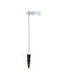 6W LED Wegeleuchte / Gartenlampe, RA90 - Weiß, IP65, 4000K, 102,5cm hoch, inkl. Leuchtmittel