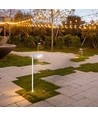 6W LED Wegeleuchte / Gartenlampe, RA90 - Weiß, IP65, 4000K, 102,5cm hoch, inkl. Leuchtmittel