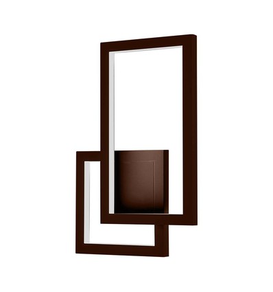 20W moderne LED Wandleuchte - Corten, 360°, 2400lm, IP20, 3000K, inkl. Leuchtmittel