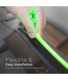 10m 12W/m Neon Flex LED Strip - 24V, 25mm Breite, IP65, SMD 2835