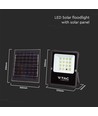 200W Solar Fluter mit Sensor und Fernbedienung - 1600lm, IP65, 15000mAh Batterie, Außenbereich