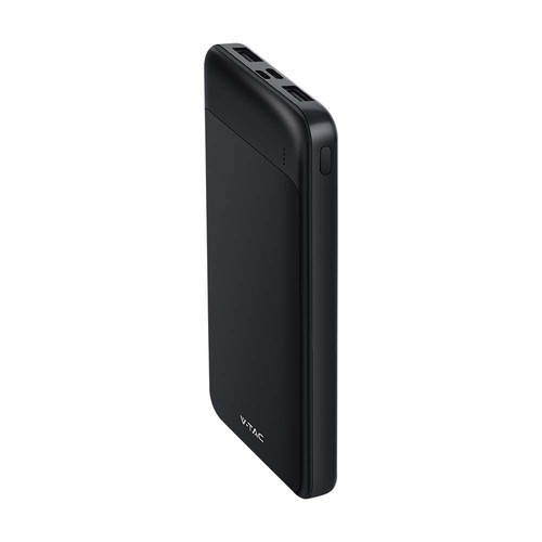 10000mAh Powerbank, 22.5W - Schwarz, 2x USB-C, Li-Pol, Fast Charger