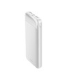 10000mAh Power Bank, 22.5W Fast Charger - Weiß, Aluminium, 2x USB, 1x Type-C, Li-Pol