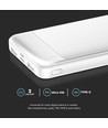 10000mAh Power Bank, 22.5W Fast Charger - Weiß, Aluminium, 2x USB, 1x Type-C, Li-Pol