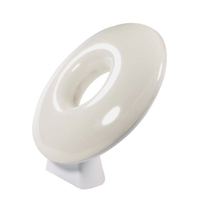5W WiFi LED Ambiance Tischleuchte, RGB - Dimmbar, Smart Home, USB-C, 360 Grad Licht, weißer Kunststoff