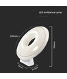 5W WiFi LED Ambiance Tischleuchte, RGB - Dimmbar, Smart Home, USB-C, 360 Grad Licht, weißer Kunststoff