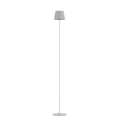 LED 4W Lampe - 4400mA, Batterie, 3000K, IP54, weißes Gehäuse