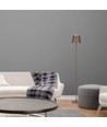 4W LED Stehleuchte, wiederaufladbar - IP54, Corten, Touch-dimmbar, höhenverstellbar 50-130cm, USB-Aufladung