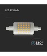 R7S 78mm / 7W LED Leuchtmittel - Ersetzt 50W, 700lm, Kunststoff, 28mm Durchmesser