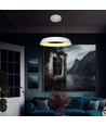 48W LED Designer Pendelleuchte, dimmbar - Ø48,5cm, 360 Grad, weiß, rund, inkl. Leuchtmittel