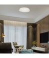 42W LED Designer Deckenleuchte - Rund, weiß, dimmbar, 4000K, 360 Grad Abstrahlwinkel