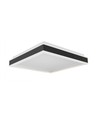38W LED Designer Deckenleuchte - 4000K, 4000lm, IP20, schwarz/weiß, quadratisch/rund
