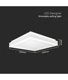 38W Designer LED-Deckenleuchte - 4000K, 400x400mm