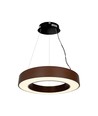 60cm 50W runde LED Pendelleuchte - 125lm/W, Corten, Triac dimmbar, 4000K, IP20