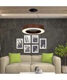 60cm 50W runde LED Pendelleuchte - 125lm/W, Corten, Triac dimmbar, 4000K, IP20