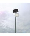 40W LED Solar Fluter - IP65, 4000K, inkl. Solarpanel und Fernbedienung