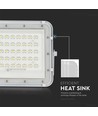 40W LED Solar Fluter - IP65, 4000K, inkl. Solarpanel und Fernbedienung
