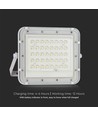 40W LED Solar Fluter - IP65, 4000K, inkl. Solarpanel und Fernbedienung