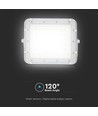 40W LED Solar Fluter - IP65, 4000K, inkl. Solarpanel und Fernbedienung