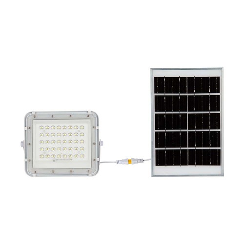 80W LED Solar Fluter - 800lm, IP65, 10W Solarpanel, Fernbedienung, Außenbereich