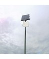 180W LED Solar Fluter, 4000K - Inkl. 20W Solarpanel, IP65, Fernbedienung, weiß