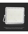 180W LED Solar Fluter, 4000K - Inkl. 20W Solarpanel, IP65, Fernbedienung, weiß
