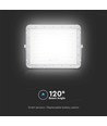 180W LED Solar Fluter, 4000K - Inkl. 20W Solarpanel, IP65, Fernbedienung, weiß