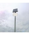 30W Solar LED Fluter mit Fernbedienung - 2600lm, IP65, 4000K, inkl. Solarpanel und Batterie