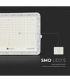 30W Solar LED Fluter mit Fernbedienung - 2600lm, IP65, 4000K, inkl. Solarpanel und Batterie