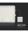 30W Solar LED Fluter mit Fernbedienung - 2600lm, IP65, 4000K, inkl. Solarpanel und Batterie