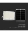 30W Solar LED Fluter mit Fernbedienung - 2600lm, IP65, 4000K, inkl. Solarpanel und Batterie
