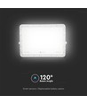 30W Solar LED Fluter mit Fernbedienung - 2600lm, IP65, 4000K, inkl. Solarpanel und Batterie