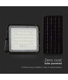 10W Solara LED Solar Fluter - 800lm, IP65, kaltweiß, inkl. Fernbedienung und Solarpanel