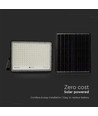 30W LED Solar Strahler, 6400K - 2600lm, IP65, inkl. Solarpanel und Fernbedienung, Aluminium