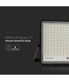 30W LED Solar Strahler, 6400K - 2600lm, IP65, inkl. Solarpanel und Fernbedienung, Aluminium