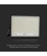 30W LED Solar Strahler, 6400K - 2600lm, IP65, inkl. Solarpanel und Fernbedienung, Aluminium