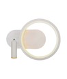 14W LED Lampenschirm - Metall, L250xB100xH180mm, 4000K, Weiß, Gehäuse