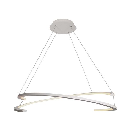 48W LED Designer Pendelleuchte, weiß - Triac dimmbar, 800x1200mm, 4000K, IP20