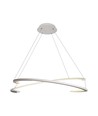 48W LED Designer Pendelleuchte, weiß - Triac dimmbar, 800x1200mm, 4000K, IP20