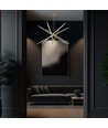 42W LED Designer Pendelleuchte, Gold - Dimmbar, 12 Röhren, 3000K, 85x31x120cm