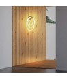 37W Designer LED Wandleuchte - Gold, Ø35cm, 3940lm, 3000K, IP20