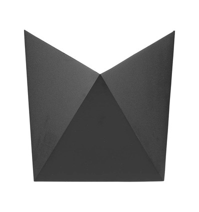 5W LED Wandleuchte - IP65, schwarz, 110lm/W, 17,5x17,5cm, Aluminium, inkl. Leuchtmittel