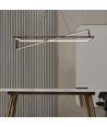 45W LED Designer Hängeleuchte - TRIAC dimmbar, 3000K, schwarz