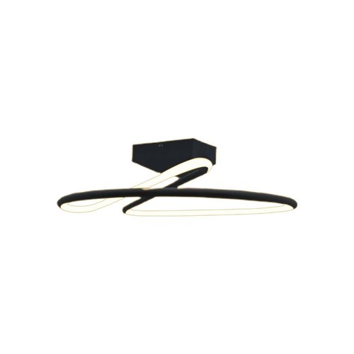 20W LED Designer Pendelleuchte, Ø25cm - 107lm/W, 4000K, schwarz, rund, modernes Design