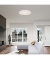 18W LED Designer Deckenleuchte - Rund, weiß, Ø35cm, 4000K, 1280lm