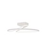 24W LED Designer Deckenleuchte - Rund, weiß, 2560lm, 4000K, IP20
