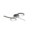 24W LED Designer Deckenleuchte - 2560lm, 3000K, schwarz, 360 Grad Abstrahlwinkel