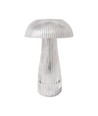 1W wiederaufladbare LED Tischleuchte - Touch dimmbar, 3-in-1 CCT, transparent, Ø16 x 25 cm