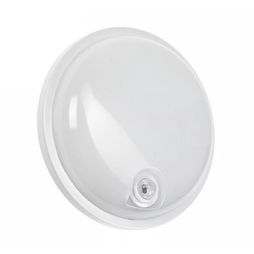 20W LED Technic Leuchte - IP54, IK07, Rund, 4000K, PIR-Sensor
