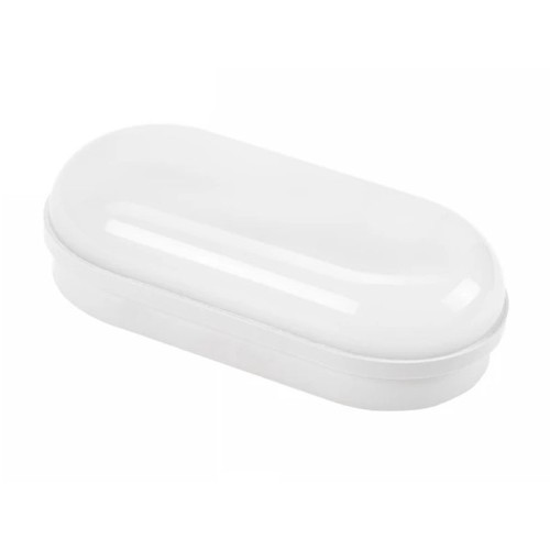 8W LED Technic Wandleuchte - IP54, IK10, oval, weiß, inkl. Leuchtmittel